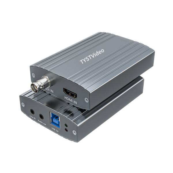 TYSTVideo HDMl SDI to USB Portable Wlndows Hd Video Capture Box Onboard DDR3 1GB