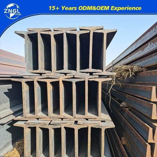 Quality Construction Structural I Beam with 6mm-16mm Web Thickness and Hot Rolled Metal Iron wholesale