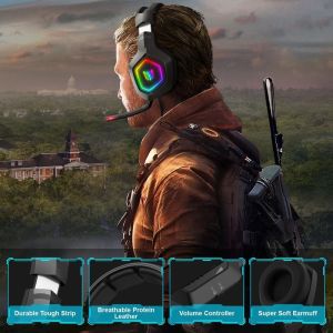 20000Hz 2.2m Onikuma K10 Stereo Gaming Headset With Mic