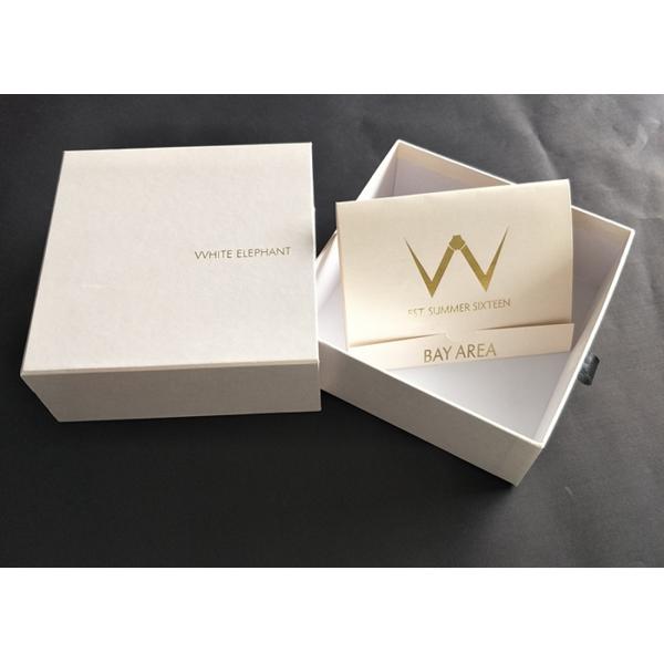 OEM Order Paperboard Sliding Gift Box , Slide Out Gift Box Moisture Proof