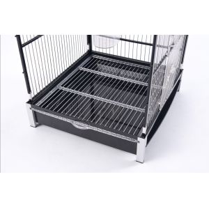 Beige White Color Bird Cage Size 34*32*45cm Easy To Maintain Excellent