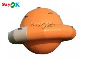 China Waterproof Inflatable Water Toys Saturn Rocke UFO Water Gyroscope on sale