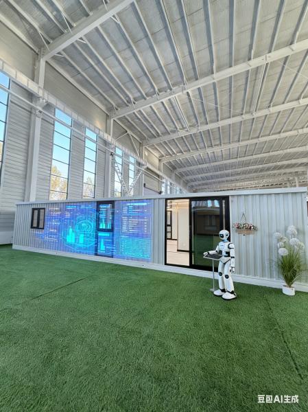 40ft Expandable Container Home with Fully Galvanized Side Frame and Internal