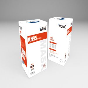 Shield KN95 Face Mask , Earloop Procedure Masks Various Color Sponge Valved