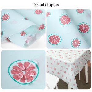 Oil Proof Printed Christmas Tablecloth For Camping