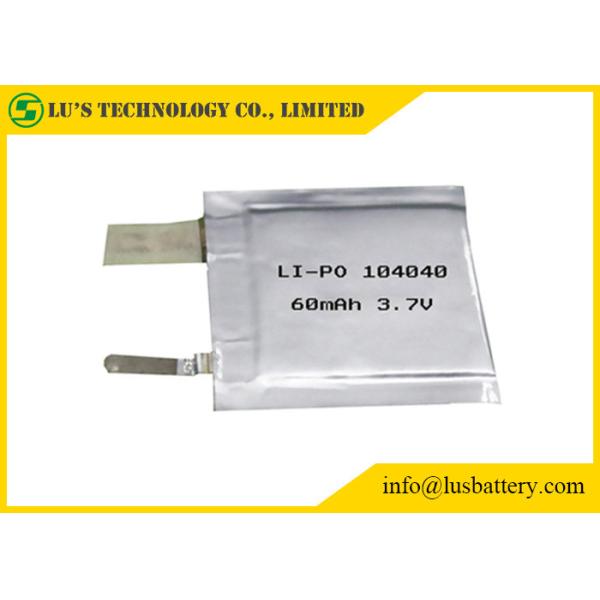 LP104040 3.7V 60mah small Lithium Polymer Battery Cell pl104040 lithium ion