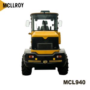 Industrial Small Wheel Loaders , Front End Shovel Loader With 3500mm Dump 1.2m3
