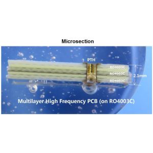 Multilayer High Frequancy PCB Board 5 Layer PCB Board Bulit On Rogers 20mil