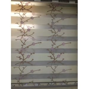 Zebra blinds fabric/Day and Night blinds/new design zebra blinds fabric,white