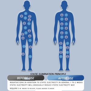 Adjustable Anti Static Wristband Improve Sleep Silicone Static Strap Balance