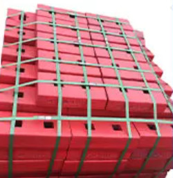 Impact Stone Crusher Spare Parts Swing Plates , High Manganese High Chrome Blow