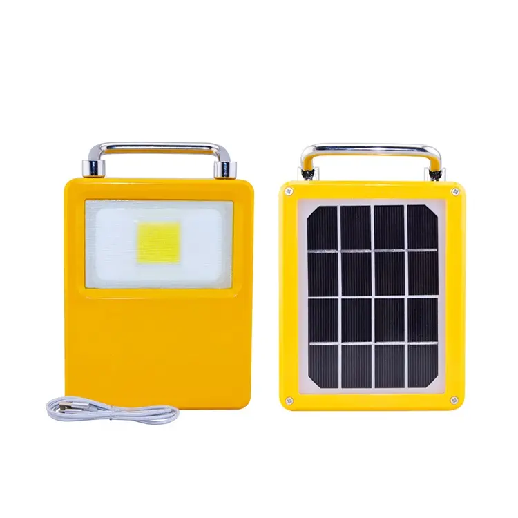 China Super bright portable solar work lamp | Three mode  lighting | Emergency power bank function | Outdoor camping car emergency on sale
