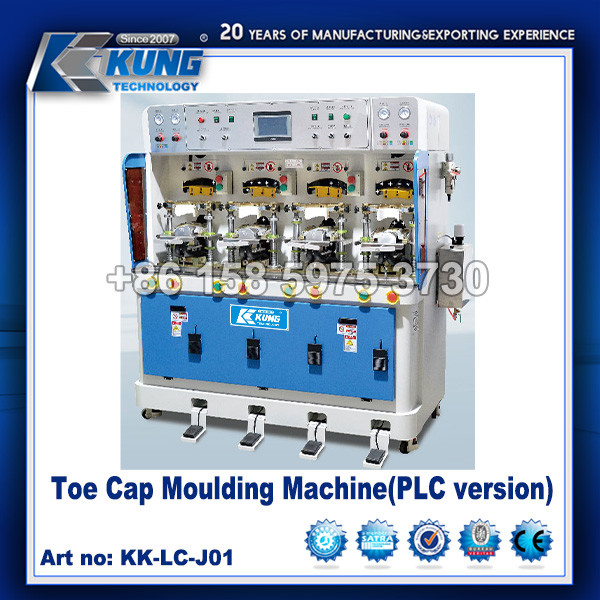 Quality Toe Cap Moulding Machine PLC Version Shoe Making Machines wholesale