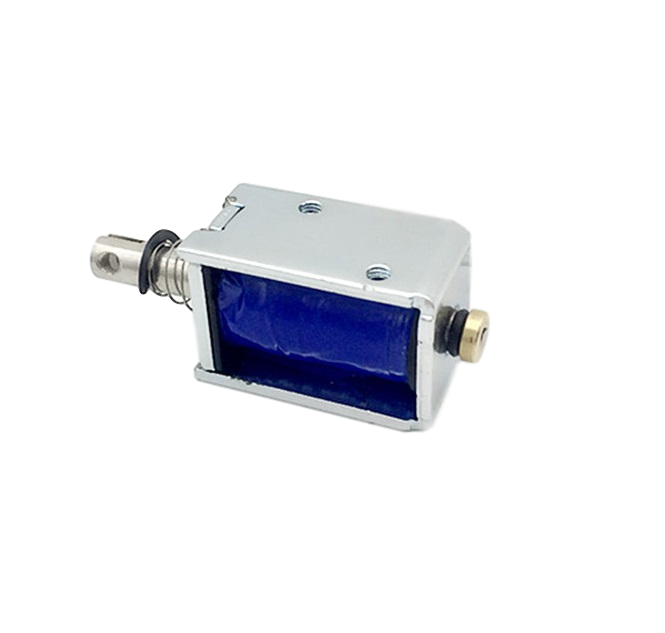 Customized Solenoid U0630 4mm Stroke Dc Pull Push Solenoid Open Frame Solenoid