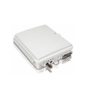 Rohs Compliant 12c Accommodate 1*8 Plc Splitter Pole Or Wall Mounted Fiber Optic