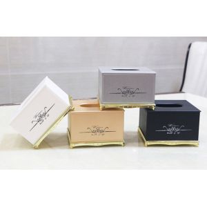 Freestanding ABS Square Car Tissue Box Napkin Holder