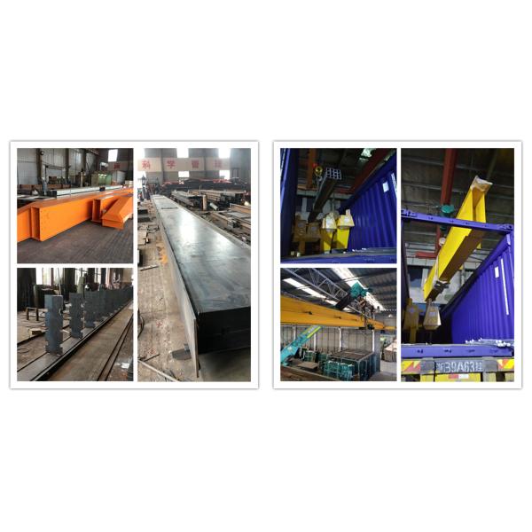 Heavy Duty Single Beam Overhead Crane To Heavy Machine Shops , Paper Mills