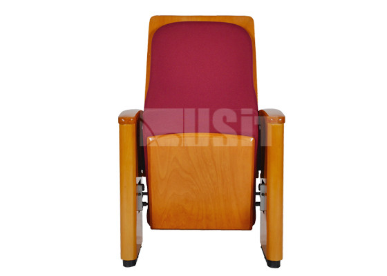 Quality USIT High End Fabric Auditorium Theater Seating Equips Folded Writing Tablet wholesale