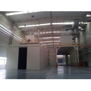 Heavy Machinery Paint Booth For Verhicle Part Factory