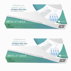 Cheap Class III CE SARS-CoV-2 Antigen Test Set Nasopharyngeal Swab 1 piece for sale