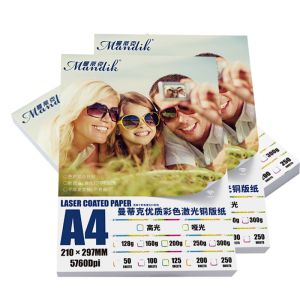 A4 Laser Printing Double Sided Matte Photo Paper