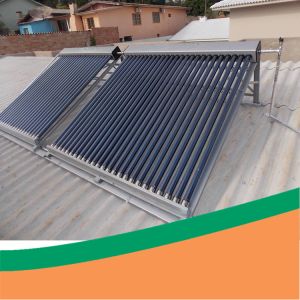 Vertical Vacuum Tubes Solar Collector Low Pressure Solar Water Heater For Pool