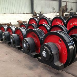 Anti Rust Steel Crane Wheel Set Good Toughness Durable Long Service Life