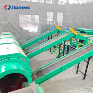 Automotive Shredder Residue Recycling Machine Scrap Steel Recycling Plant ASR