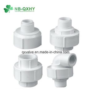 100% Material High Thickness Pn16 BSPT Threaded PVC Pipe Fitting for Water