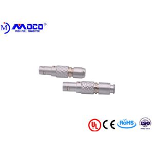 Straight Male Push Pull Electrical Connectors For Batteries And Charging Systems