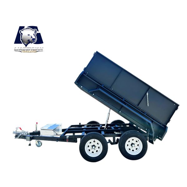 Quality Two Axle Hydraulic Tipper Trailers 9x6 Hot Dip Galvanised Trailers wholesale