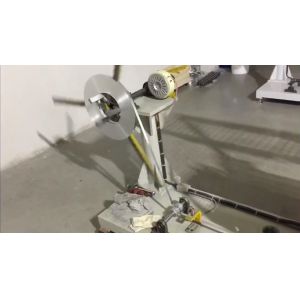 PLC Radiator Fin Forming Machine 800kg 8-200mm Fin Width With Changeable Hob