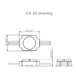 Stage Integration LED Pixel Dot 16.7 Million Additive RGB Colors