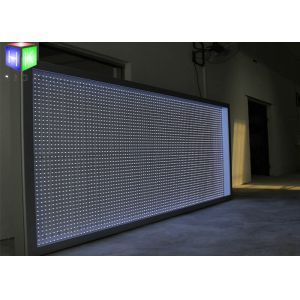 Aluminum Advertising Lightbox Frameless Picture Frames For Railway Station