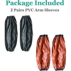 PVC Arm Sleeves Covers, Waterproof Oilproof Sleeves Protector, Protective Arm