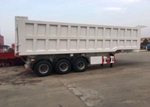 Cheap 60 Tons SINOTRUK 25-45CBM Semi Truck Dump Trailer With Stable Performance for sale