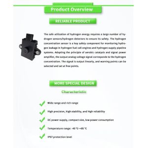 UBHL-MY Hydrogen Leakage Sensor For Customized And Fast Starting Time OEM