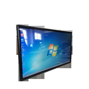 Anti Glare Digital Signage Player 65 Inch Large Screen Wall Mounted Color