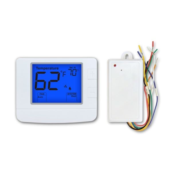Quality 24V Wireless Room PTAC WIFI TUYA Thermostat with LCD Display and HEAT/COOL Style wholesale