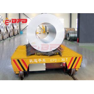 Customized Cart Frame Automated Guided Steerable Transfer Car For Steel Coil