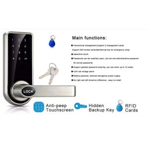Zinc Alloy Airbnb TTlock Electronic Bluetooth Gate Locks