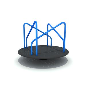 Mini Turntable Spinning Playground Equipment Non Toxic OEM Accepted