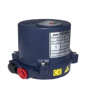 The ROM Range Valve Actuator For ROTORK Valve With Chinese Brand Control Valve