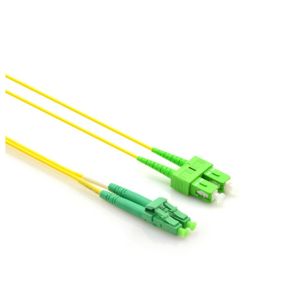 SC APC with clip Free Logo Optical Fiber Patch Cord Single Mode 2.0 Jumping