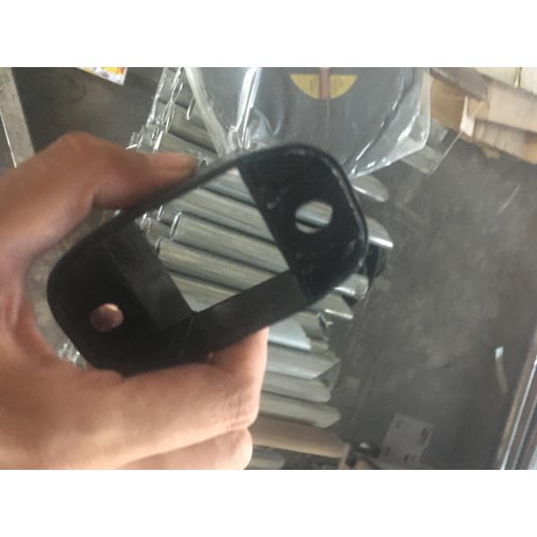 25mm*25mm picket Spear top black steel fence