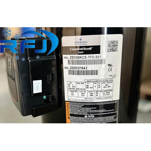ZBD Series Copeland Refrigeration Compressor 8HP ZBD58KCE-TFD-551
