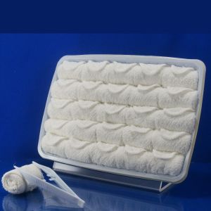 Cheap Unisex Square 25cm Airline Plain Towel for sale