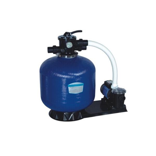 Quality Small Portable Swimming Pool Sand Filters With Pump and Fiberglass Reinforced Tank wholesale