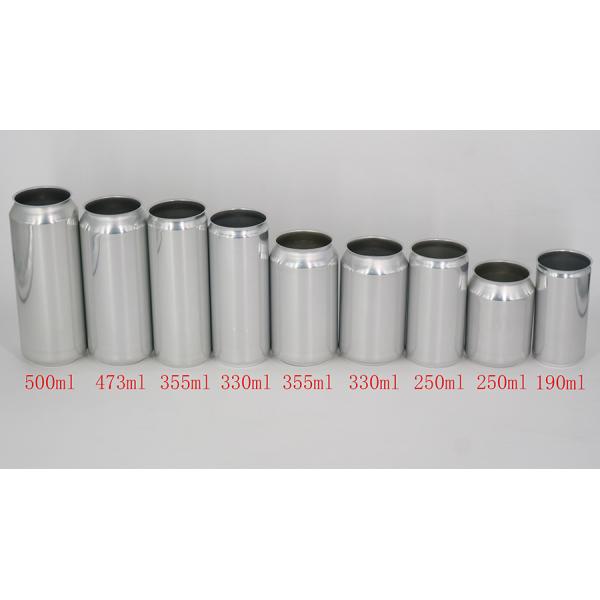 Dia 66mm 168mm Height 500ml Empty Aluminum Can For Beer