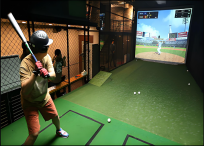 Interactive Baseball Simulator Digital Sport Games Entertainment